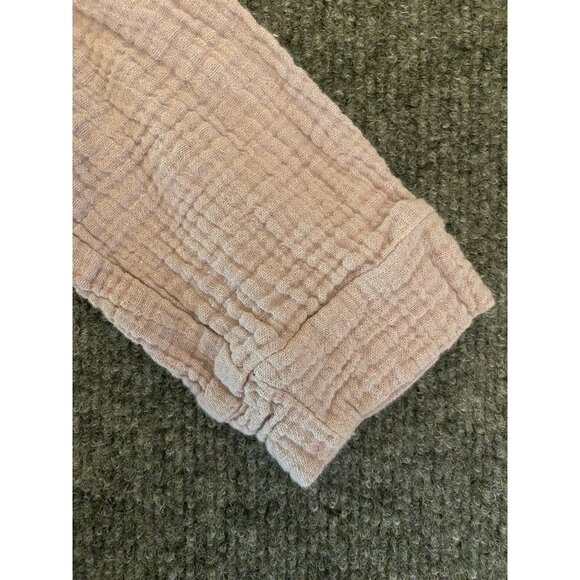 Crinkled Cotton Dino Romper Toddler 18-24m Lavender Zip Up Hooded 1-pc. (EU‎ 90) - Picture 7 of 12